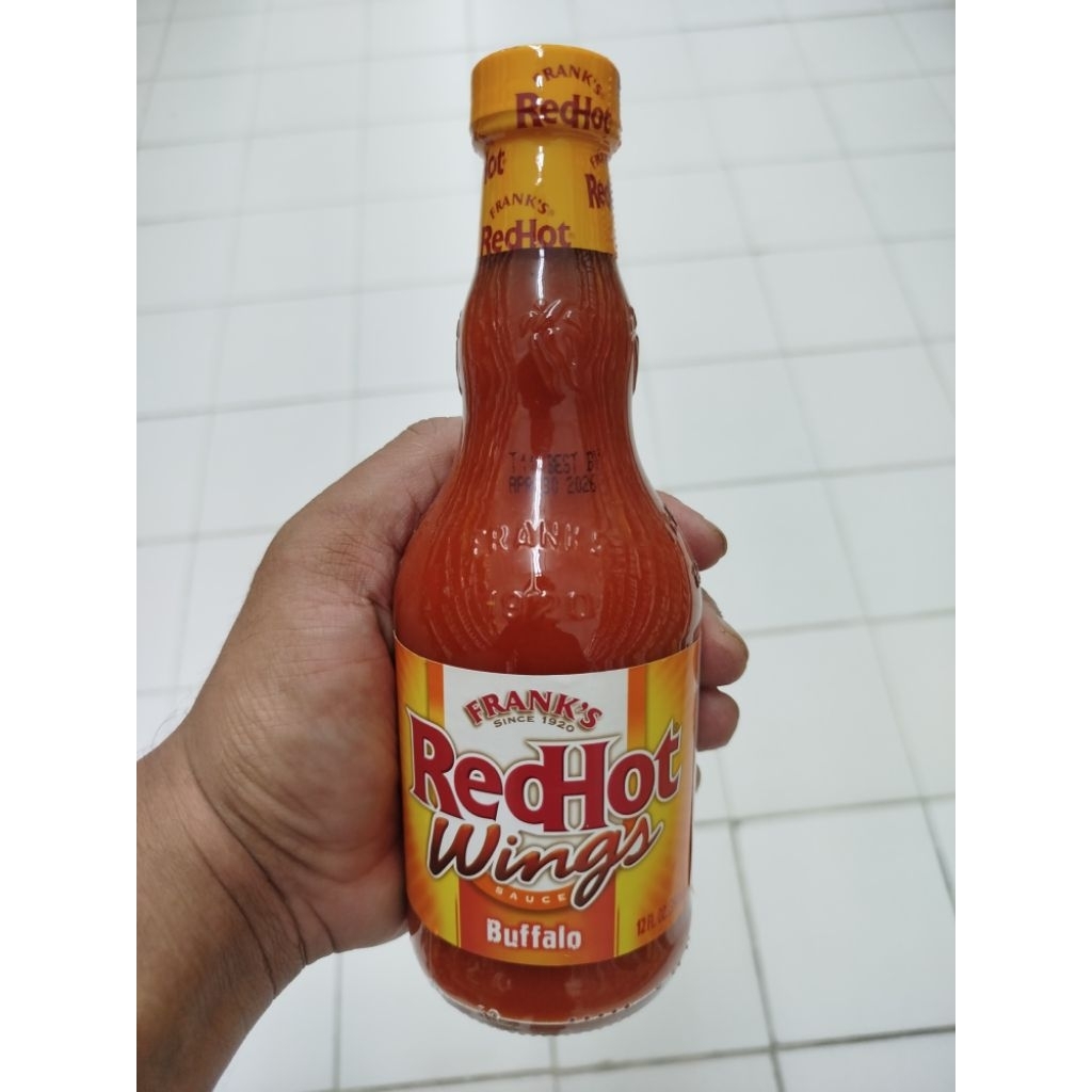 

FRANK'S REDHOT WINGS SAUCE 354 ML/PCS