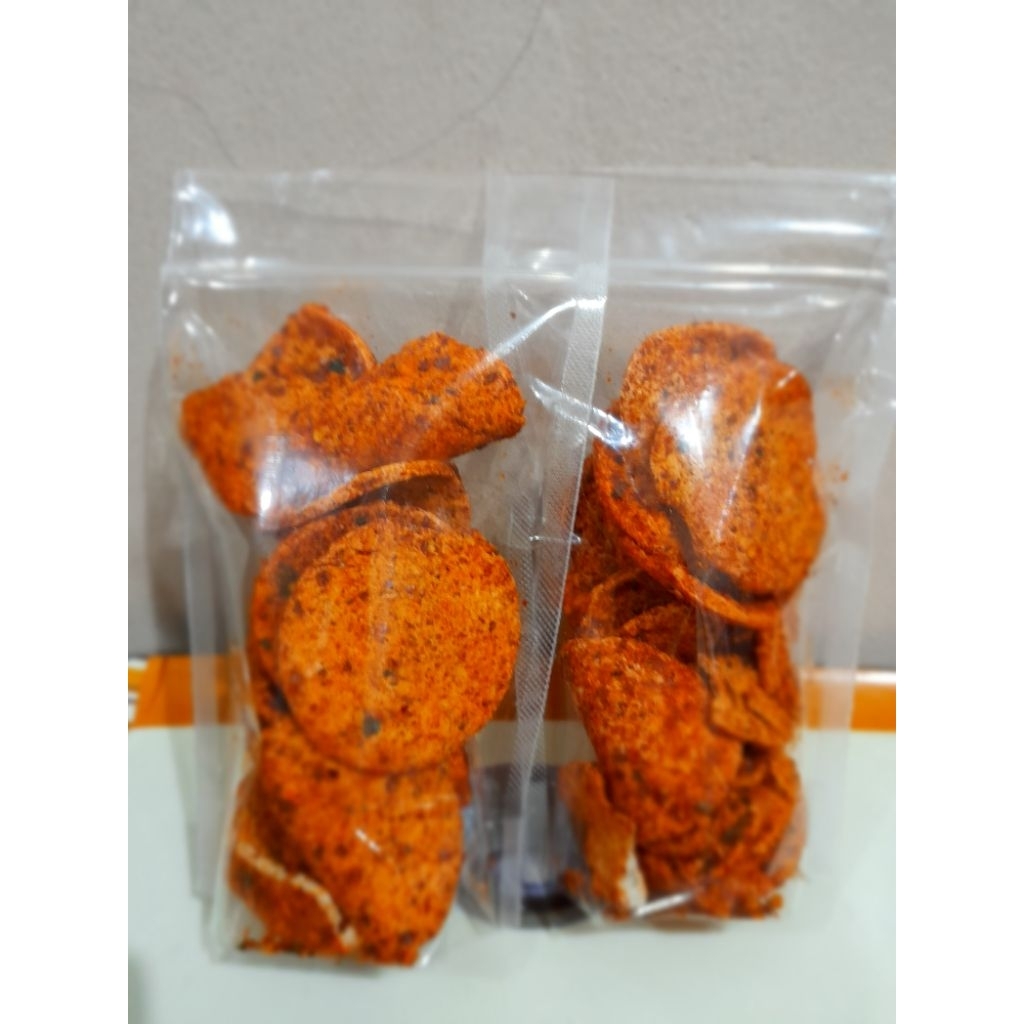 

Basreng pedas gurih maknyuss