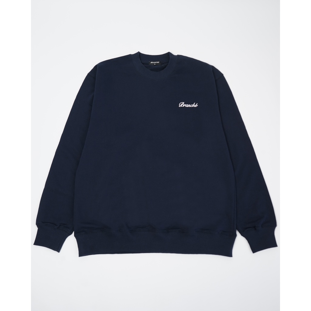 Branche Oversize Crewneck Basic Navy