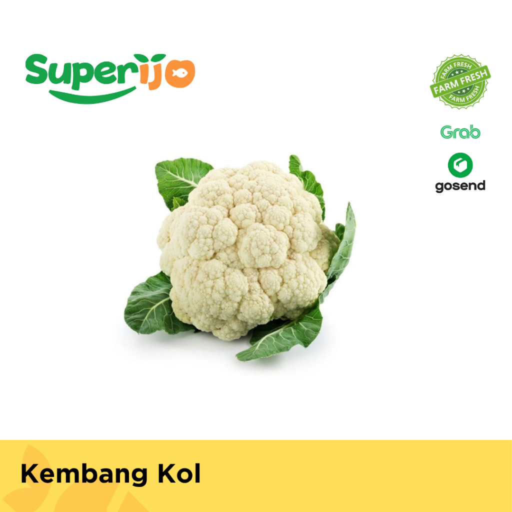 

Kembang Kol Sayur Segar 500Gram Kualitas Baik