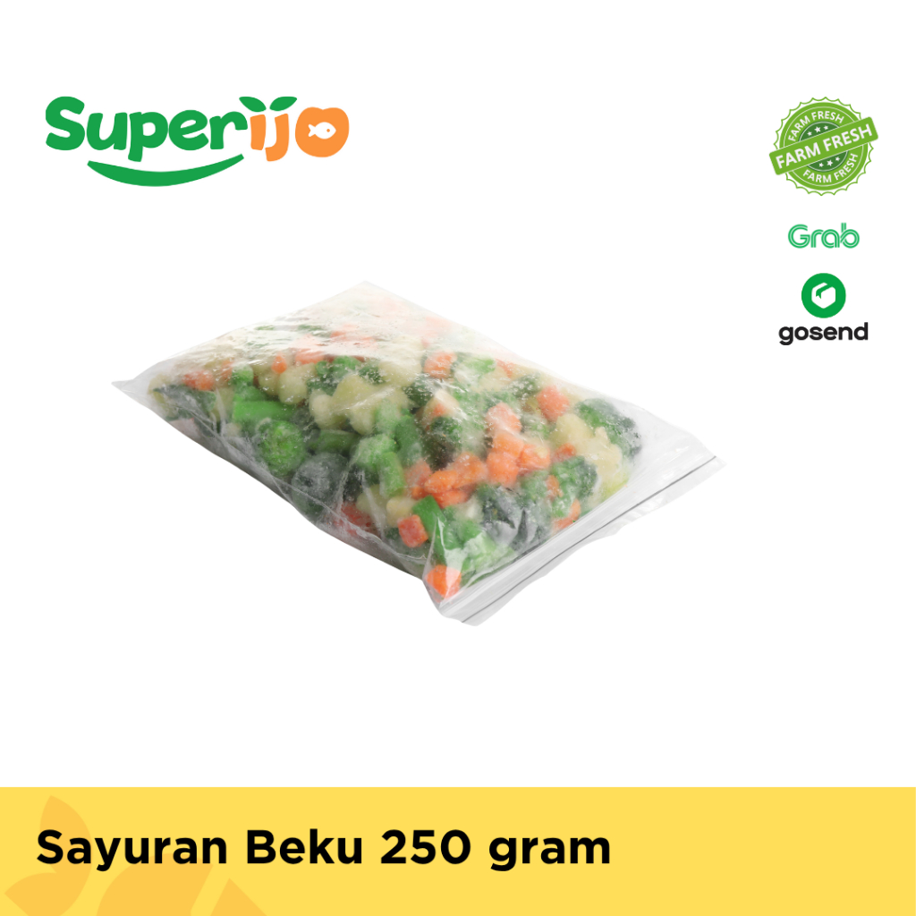 

Superijo Grosir sayur segar, Sayuran Beku 100 gram Murah