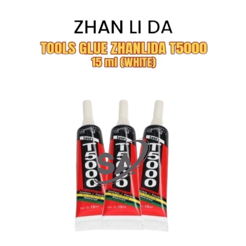 

LEM TOUCHSCREEN LCD ZHANLIDA T-5000 WHITE BERKUALITAS LEM LCD 15ML / 50ML / 110ML ORI