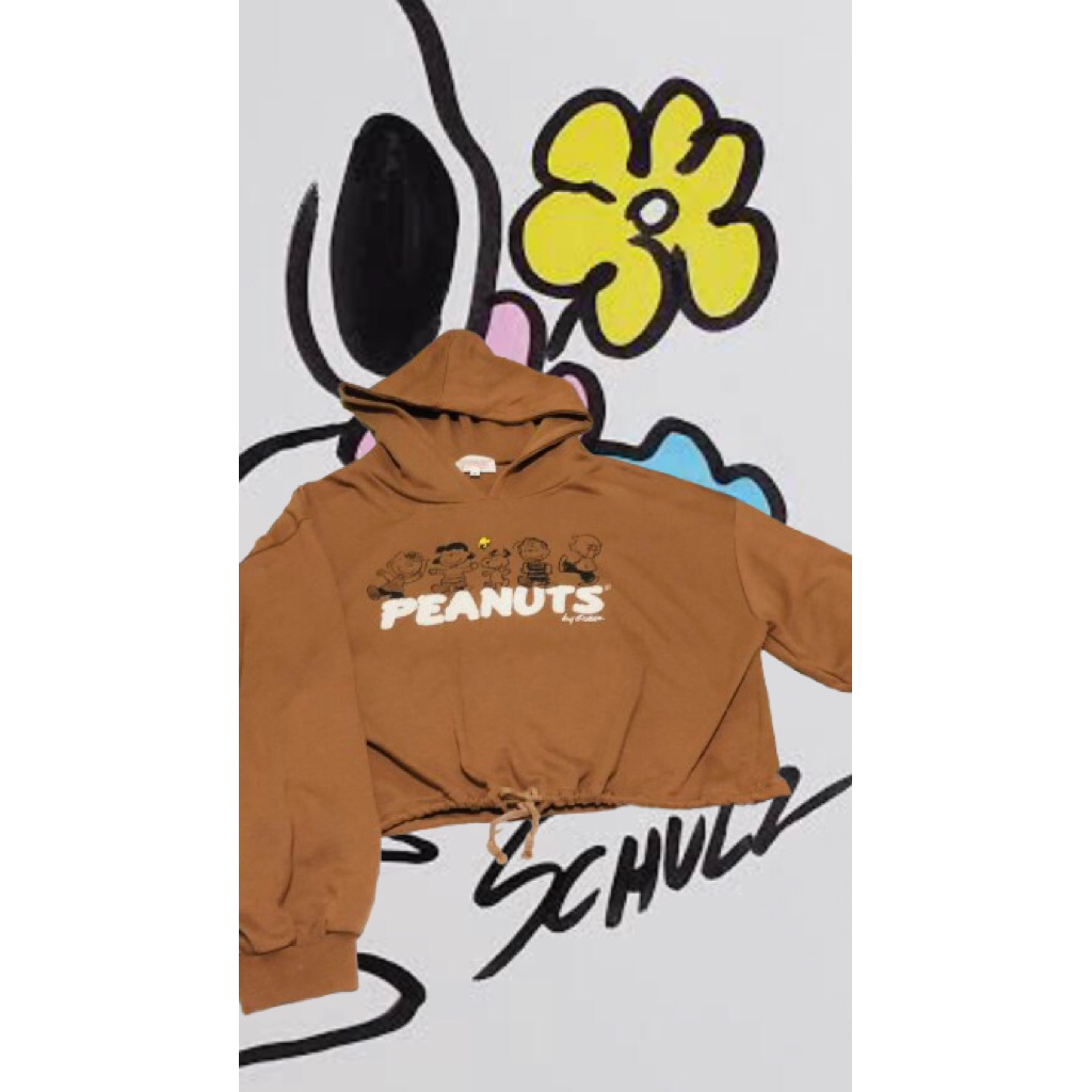 Snoopy Peanuts Original Hoodie Crop