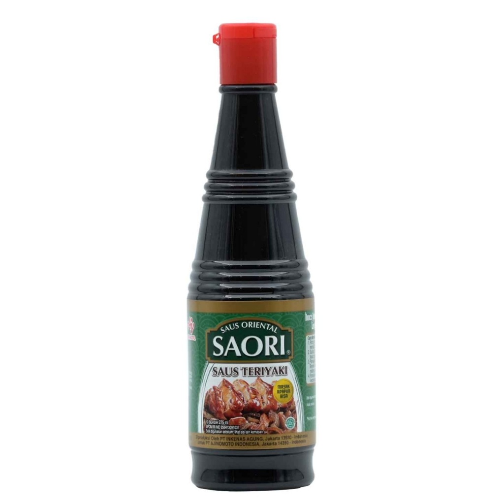 

SAORI® Saus Teriyaki Oriental Botol 275 ml / Teriyaki Sauce