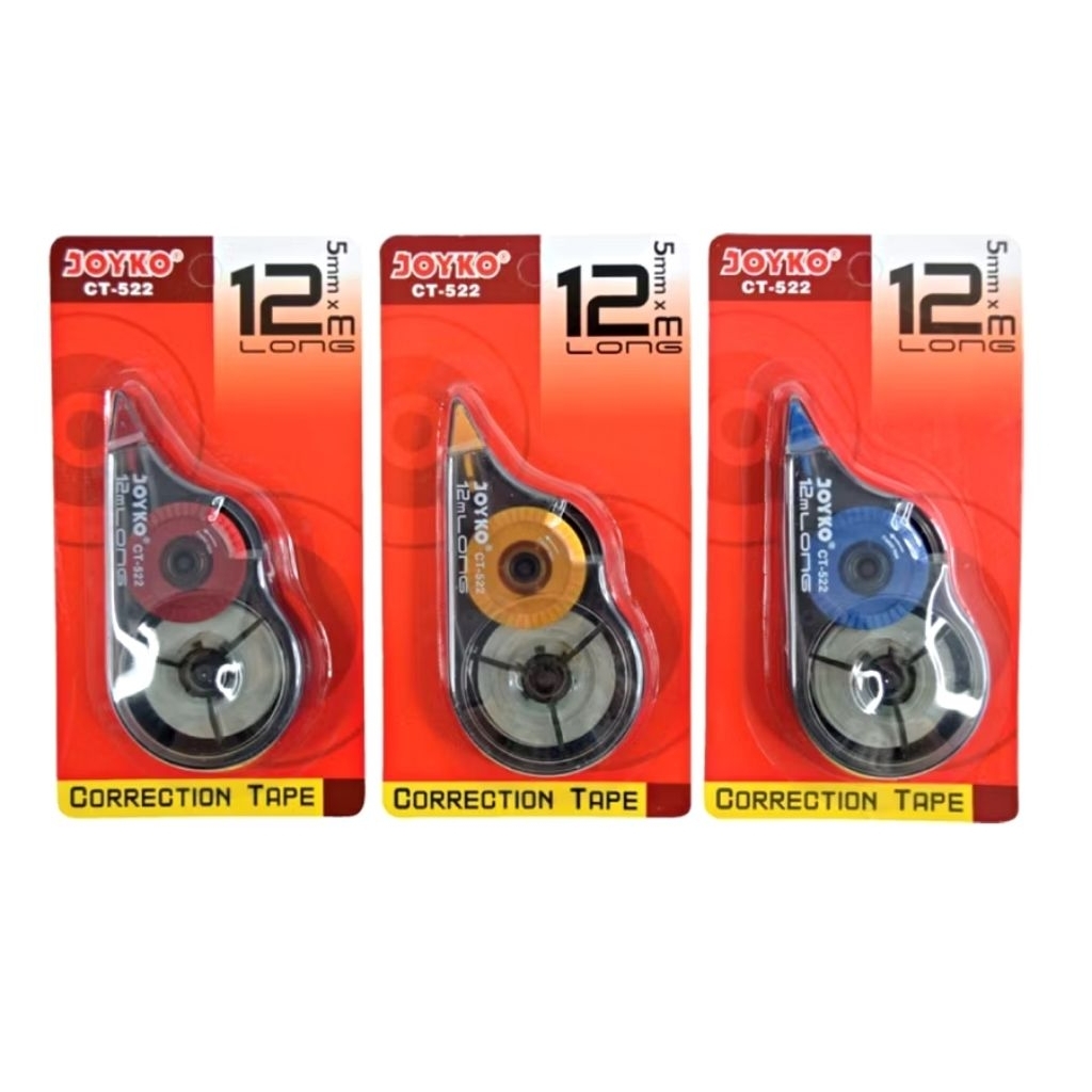 

JOYKO Correction Tape Pita Koreksi CT-522 12Meter promo murah