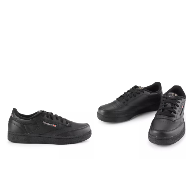SALE Sepatu Reebok C 85 Fullblack / Reebok Club C 85