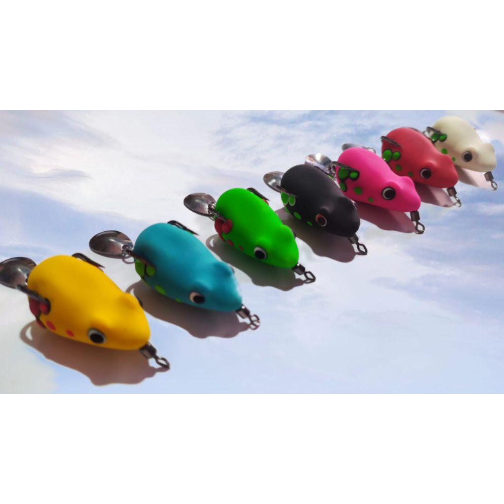 Soft frog 3cm lure casting