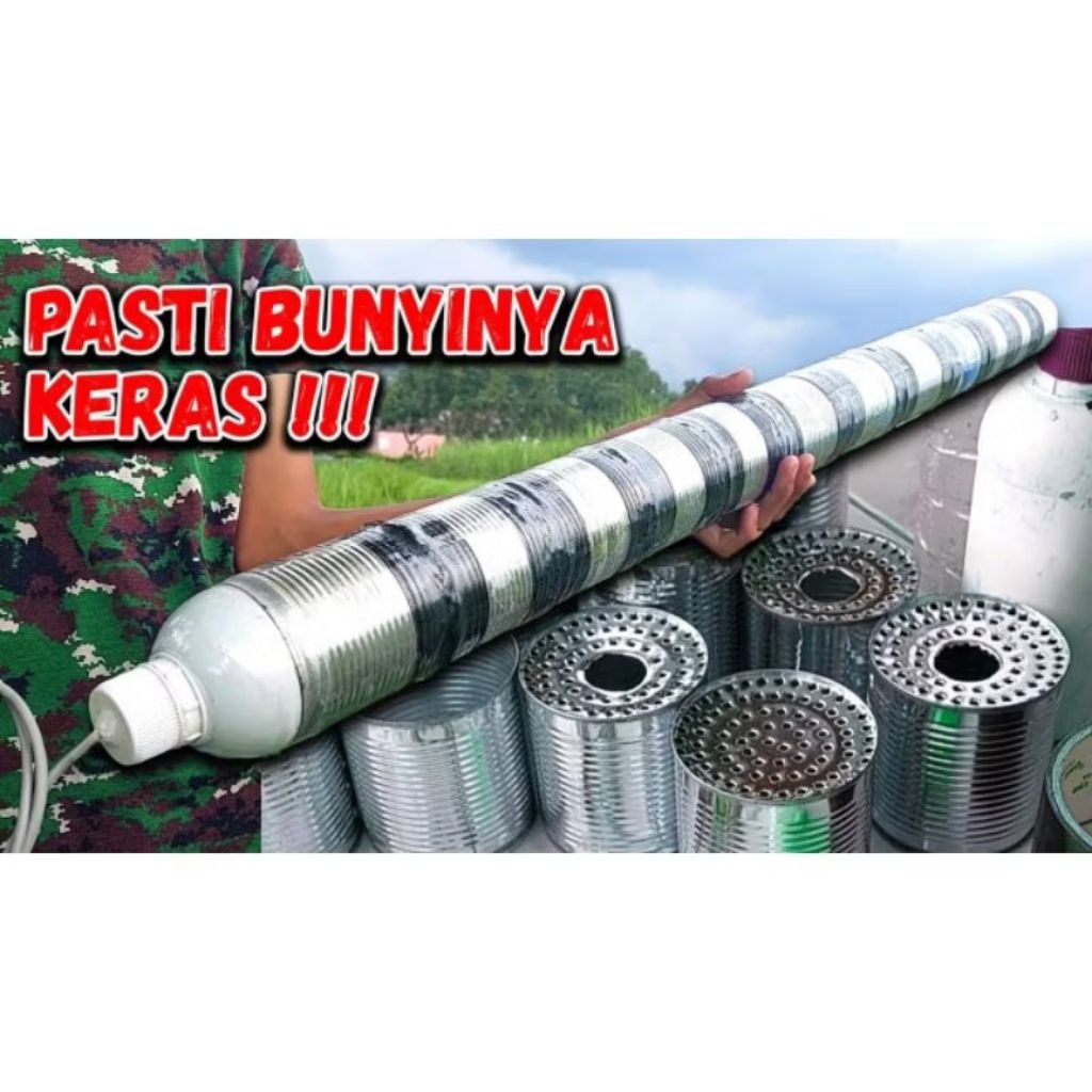 

meriam kaleng siap adu suara sama tetangga