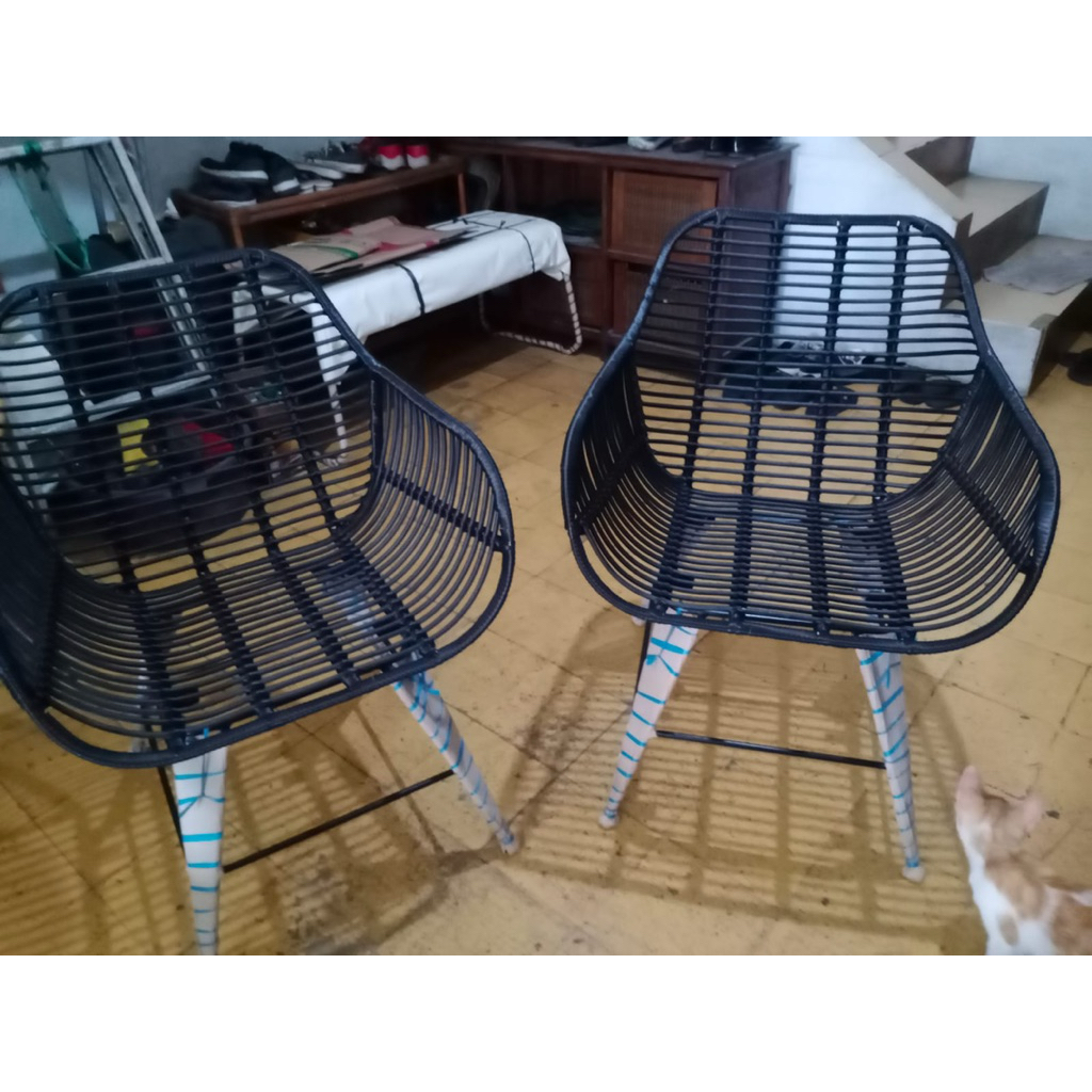 [MOANA SINTETIS] Kursi Teras Rotan / Kursi Teras Sintetis by. Anugrah Rotan