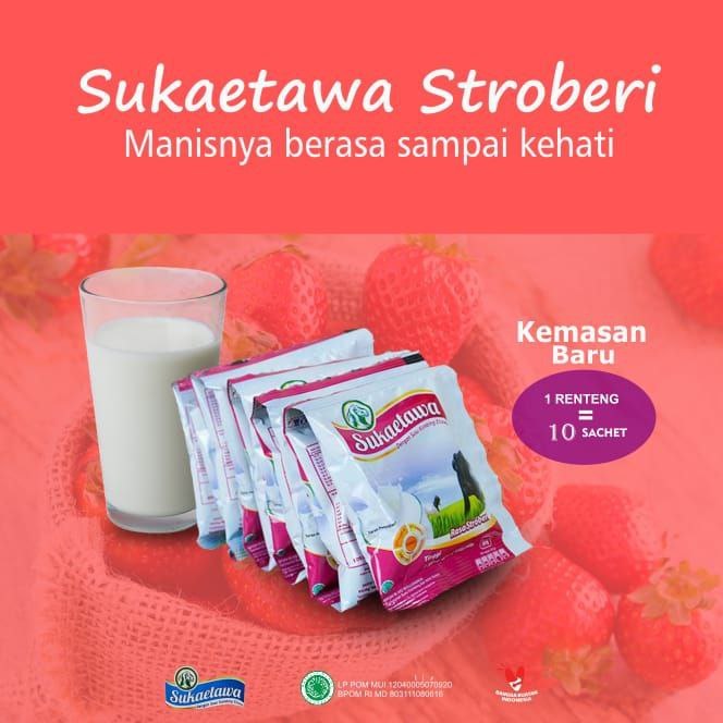 

SUSU KAMBING ETAWA RASA STROBERI KEMASAN SACHET ISI 10
