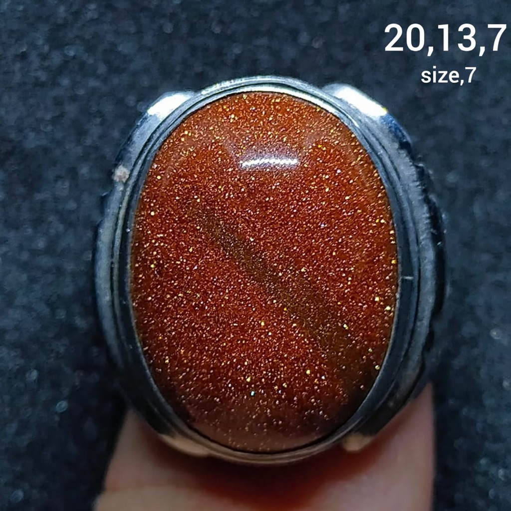 cincin batu akik asli pasir intan antik top hq natural (asli alam)