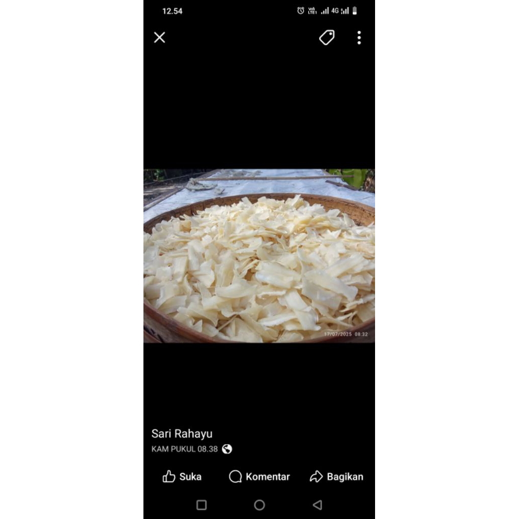 

Krecek /manggleng kerupuk khas gunungkidul
