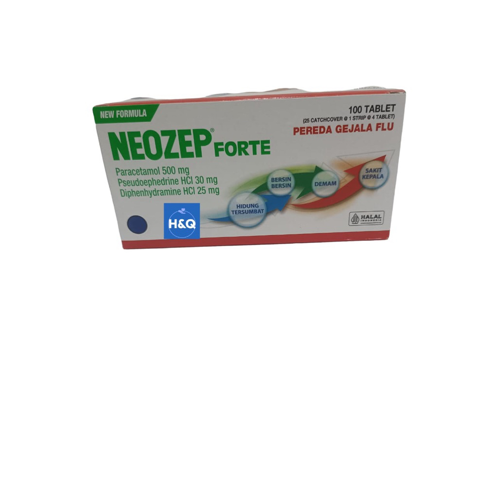 Neozep Forte 1 satuan box /25 papan
