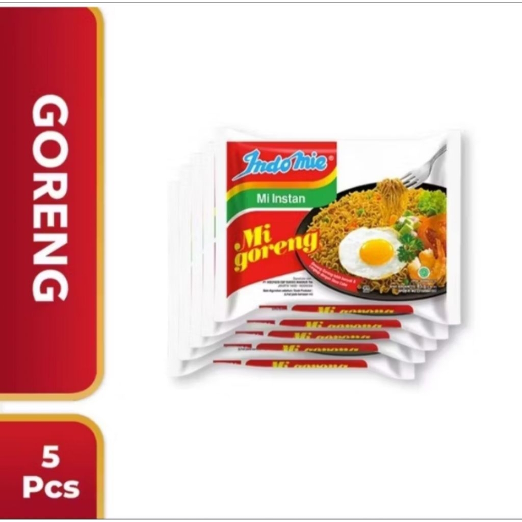 

Indomie Goreng Isi 5 – Praktis & Lezat, Siap Santap