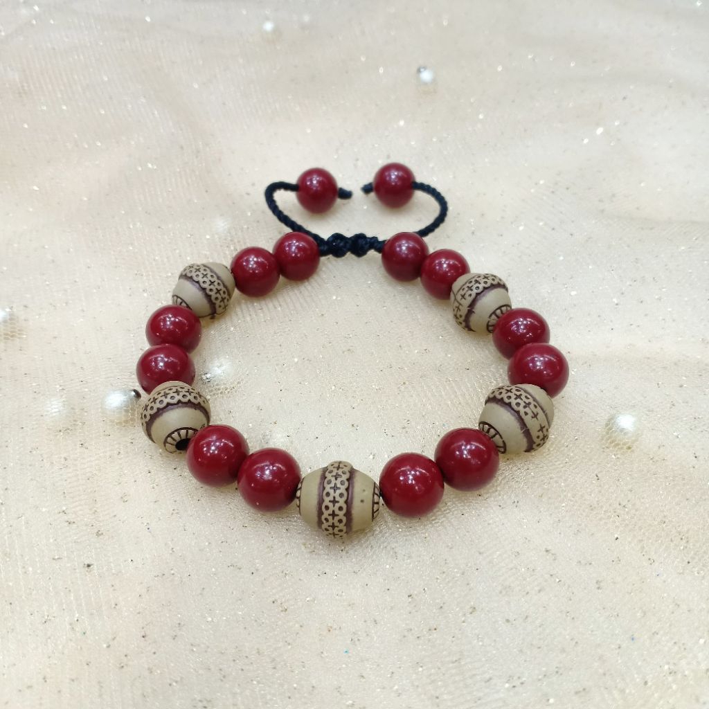 gelang manik kuno etnik
