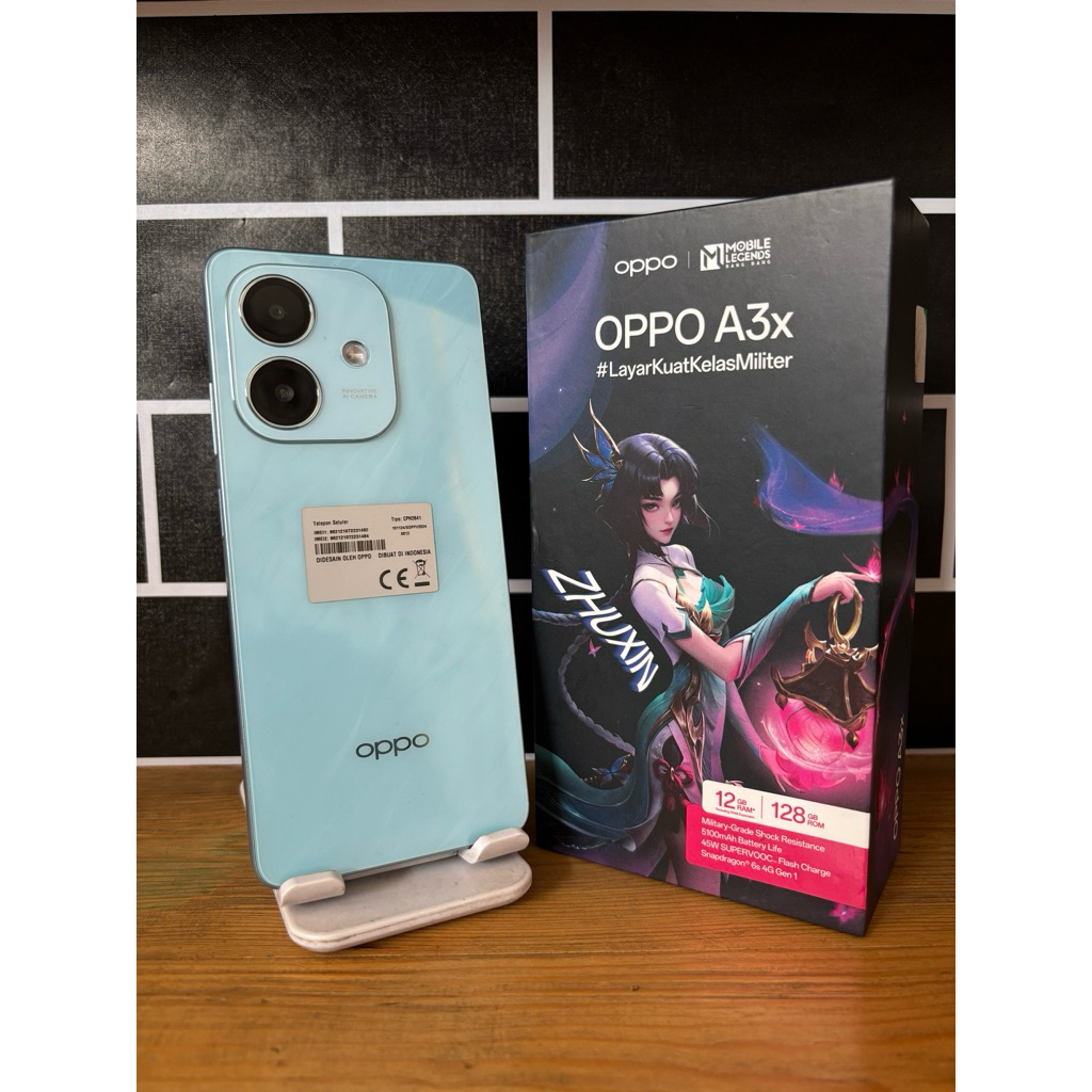 Oppo A3X 6/128 Second Resmi Indonesia