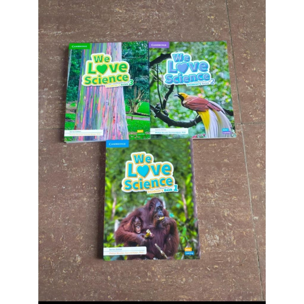 We Love Science - Cambridge Book