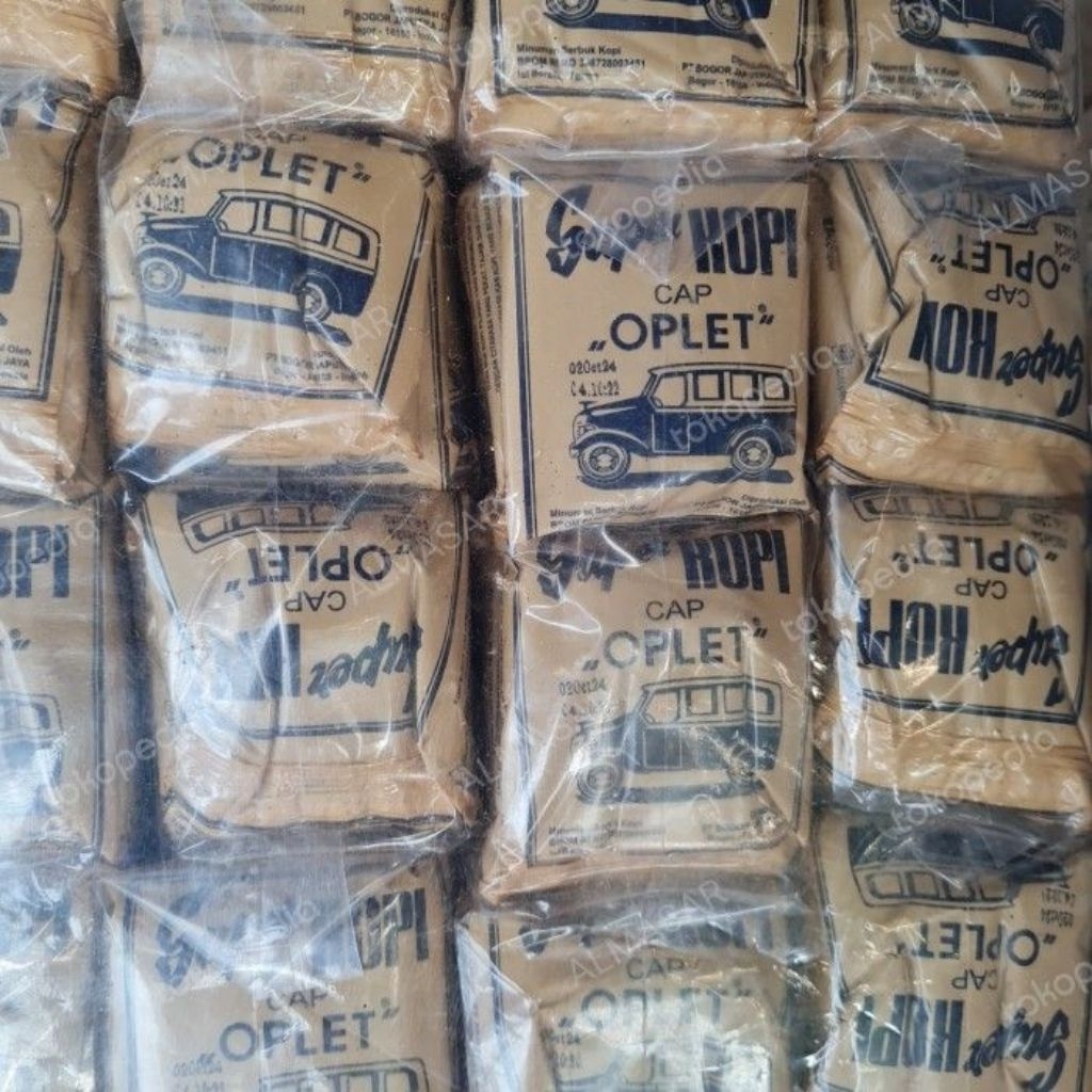 

3 Pak kopi oplet 90sachet kopi bubuk tanpa gula kopi hitam