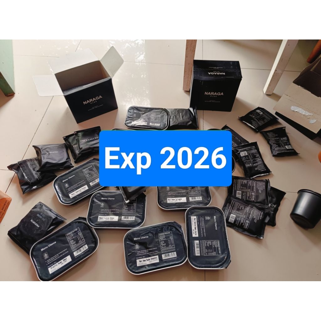 

Promo Termurah Exp 2026 Ransum T2 Naraga plus