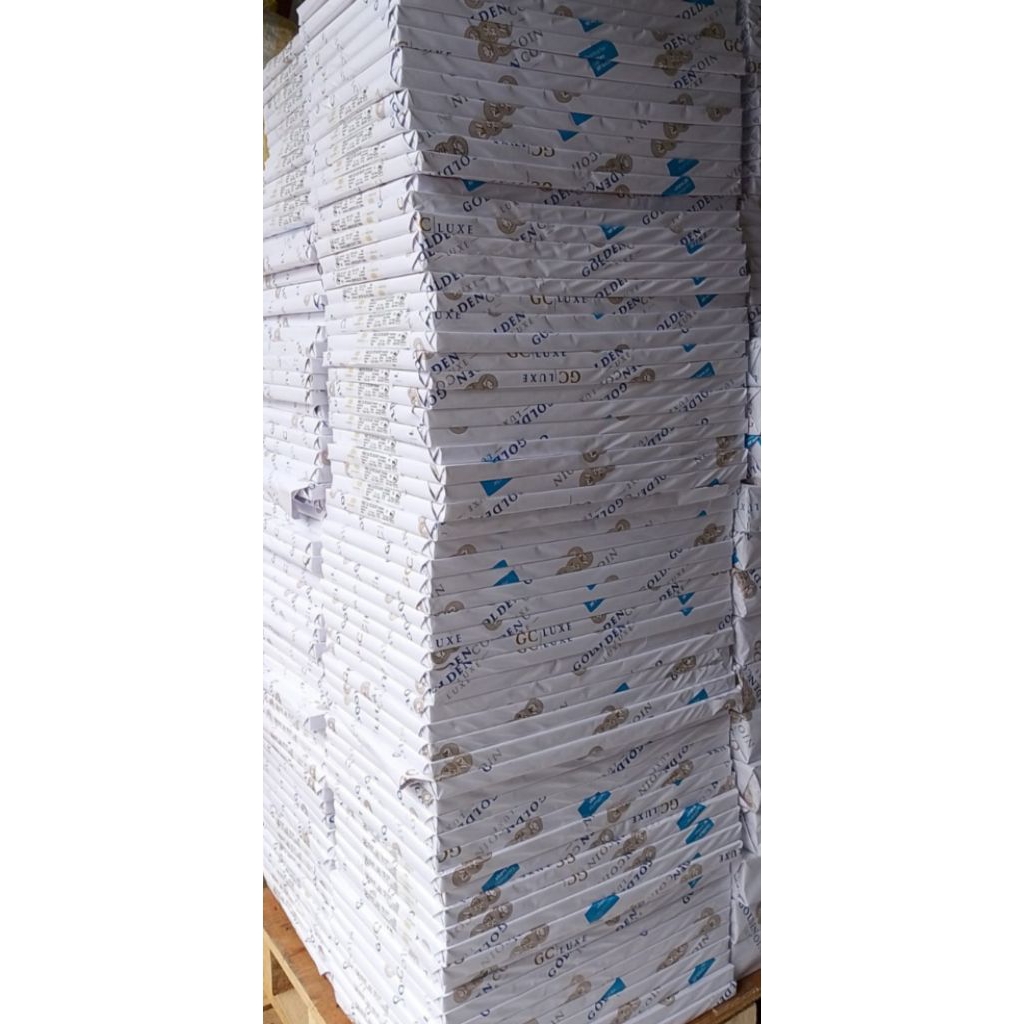

Kertas Digital Printing 310gsm ART CARTON A3+ (325x485 mm) merk GOLDEN COIN 1 pack isi 100 lembar