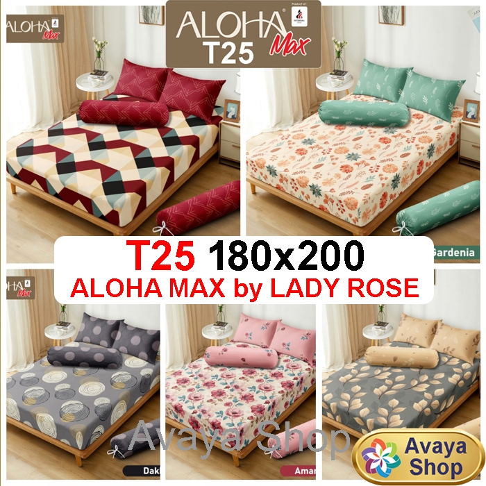 SPREI ALOHA 180x200 / SPREI ALOHA KING / SPREI POLOS 180x200