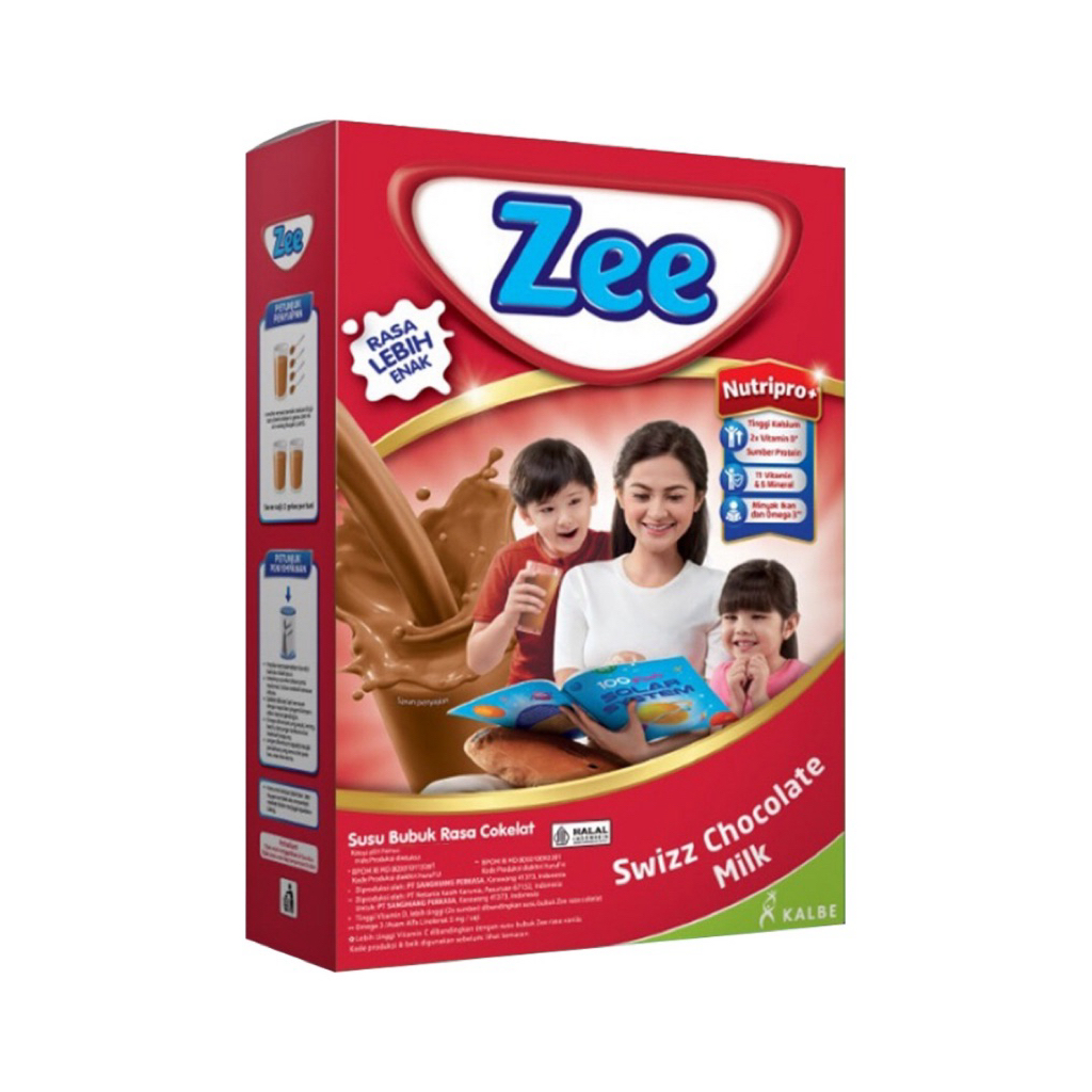 

Zee Nutripro Susu Bubuk Rasa Swizz Cokelat 600 gram