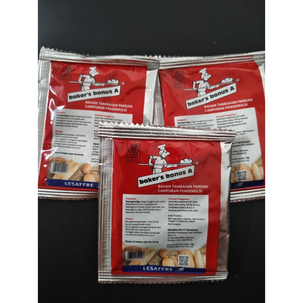 

Baker's Bonus A Bread Improver 10gr