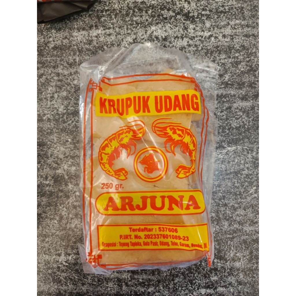 

KRUPUK UDANG JUMBO 250gr
