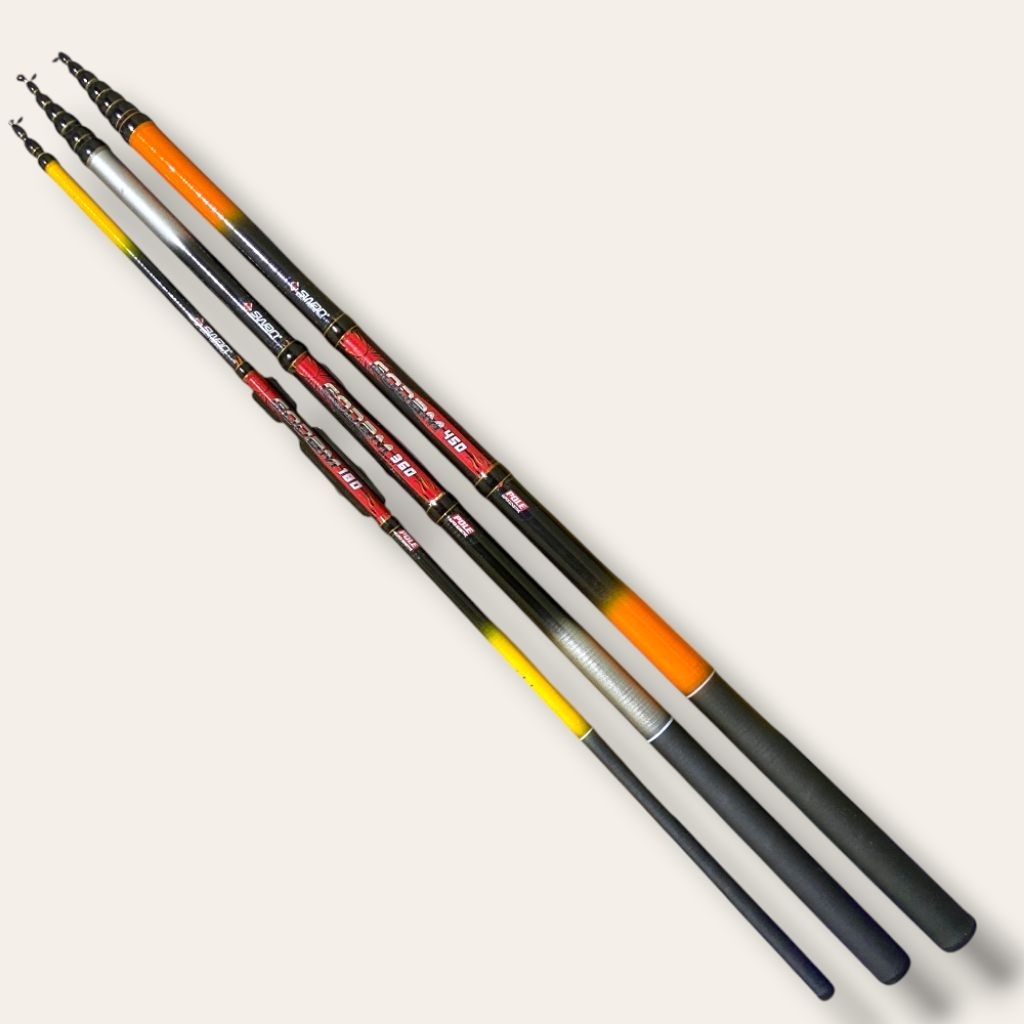 Joran Tegek Fiber Swan Gerhana / Godam Kolong