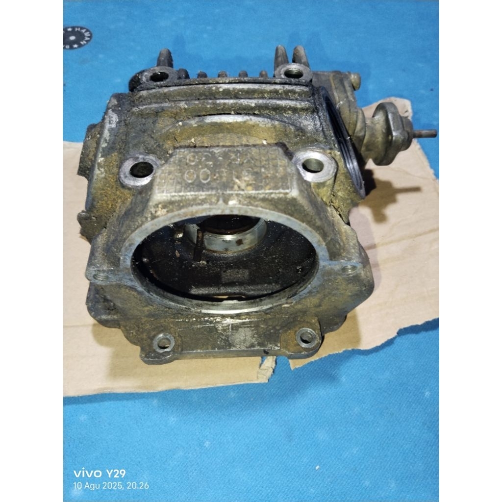 HEAD KOP KOSONGAN VEGA ZR/SALIB ORIGINAL COPOTAN MOTOR
