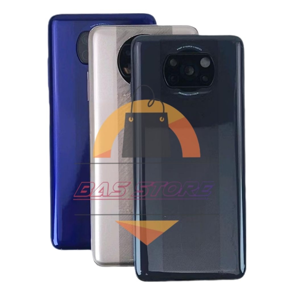 BACK CASING - HOUSING XIAOMI POCO X3 PRO BACKDOOR FULLSET + BEZEL
