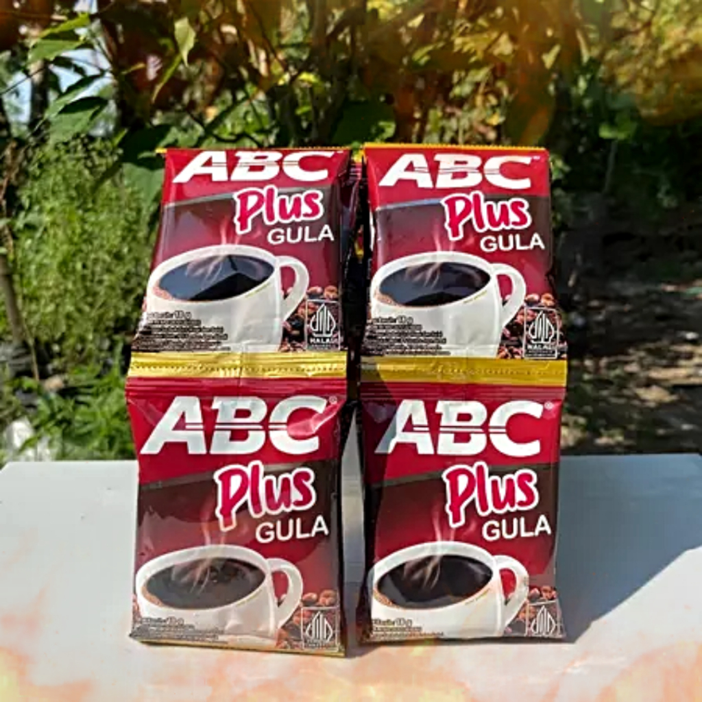

ABC PLUS GULA 18GRAM KOPI INSTAN 2IN1 RENCENG ISI 12 SACHET