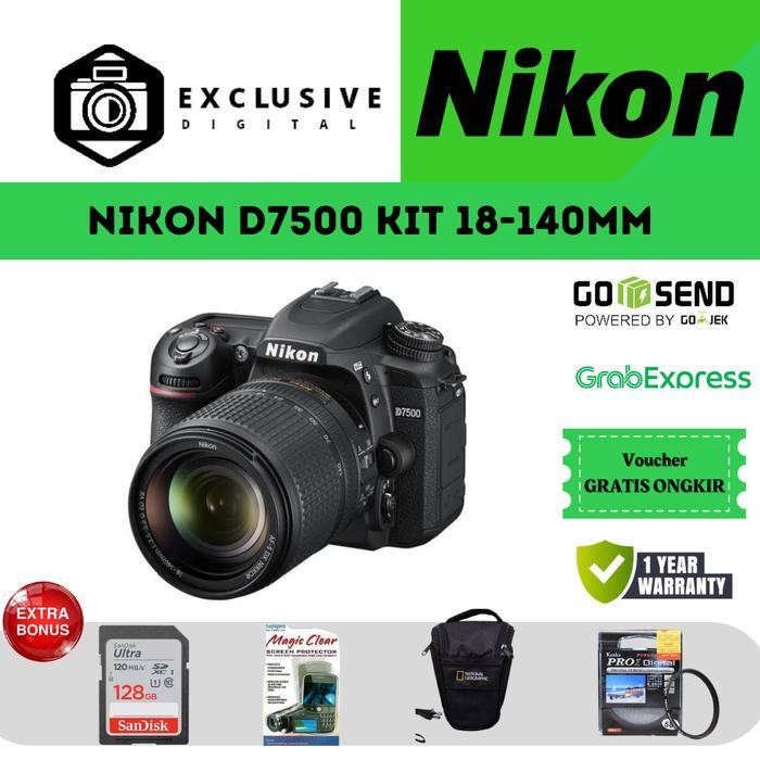 NIKON D7500 KIT 18-140MM F3.5-5.6G ED VR / NIKON D7500 KIT 18-140MM / NIKON D7500