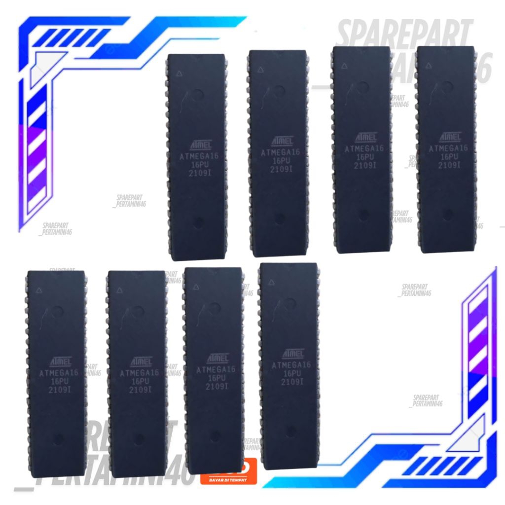 Ic Program Atmega 16 Pom Mini Digital Original Terbaru