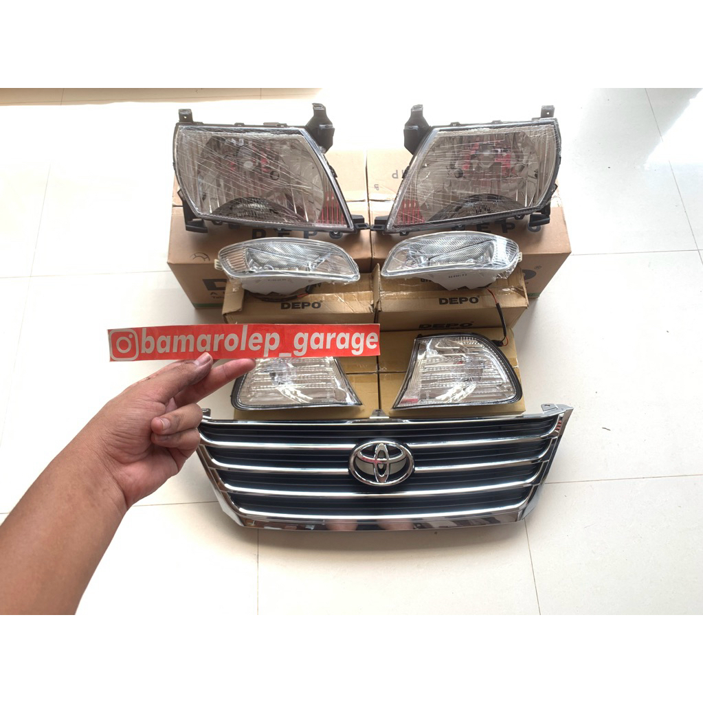 Paket Lampu & Gril Kijang krista pnp Kapsul 2003-2004