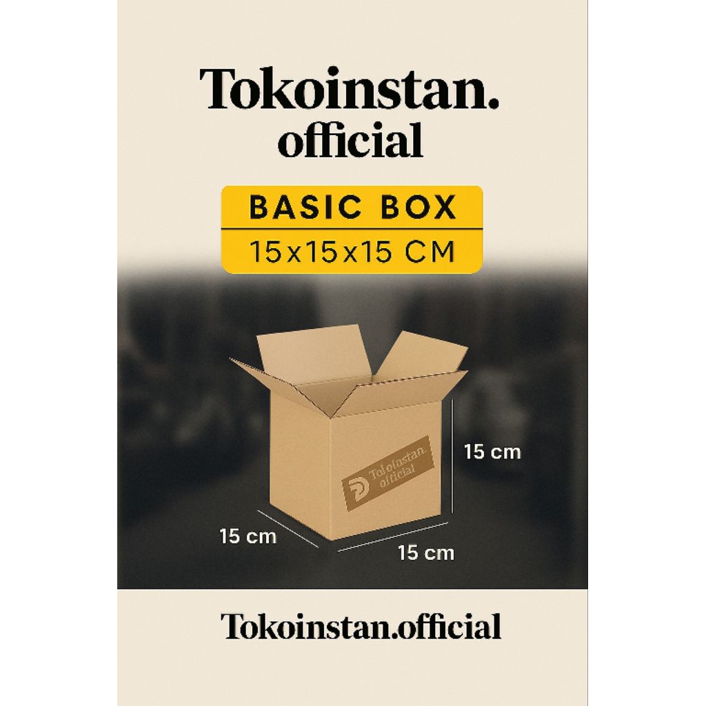 

Kardus Box Polos 15x15x15 cm – Kardus Packing Tebal Eco Friendly