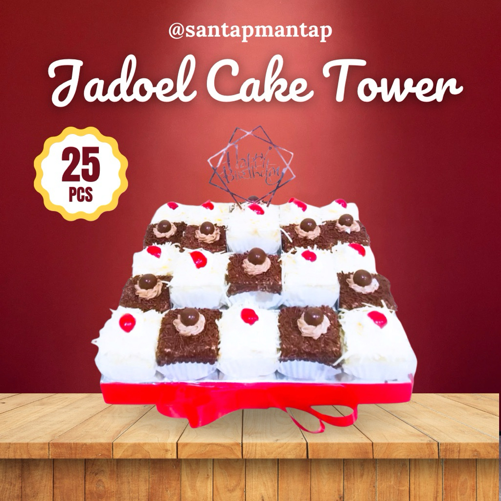 

Jadoel Cake Tower (25 pcs - Mix 03)