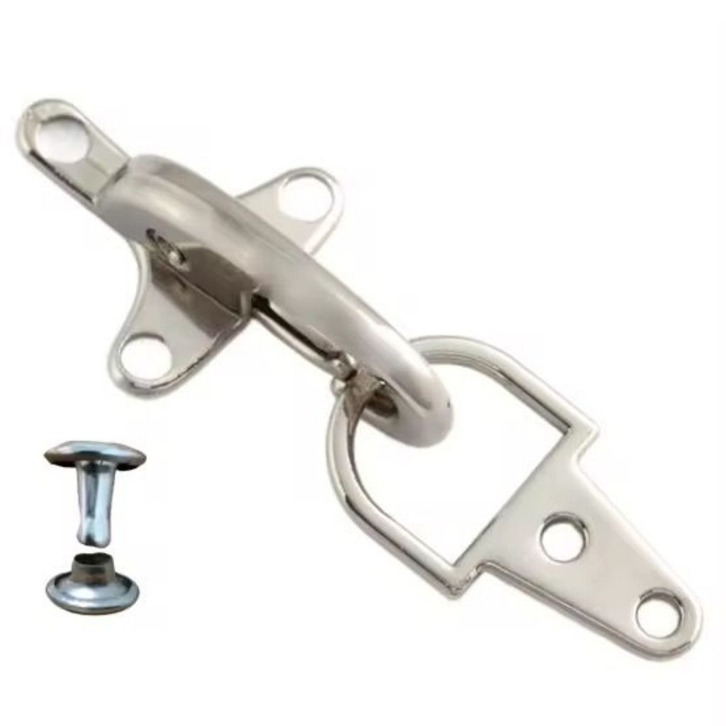 Fireman Clasp Buckle Silver
