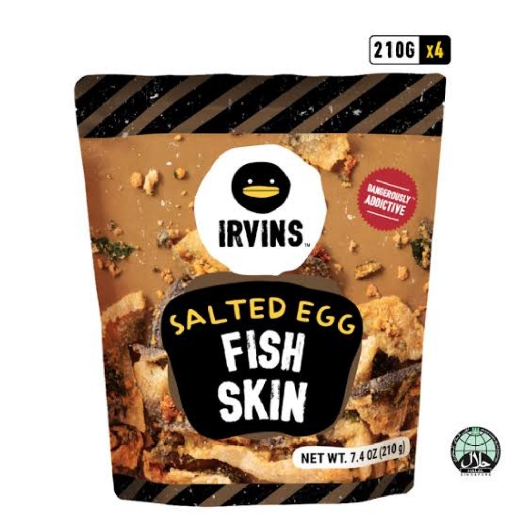 

IRVINS Salted Egg Fish Skin (210g)