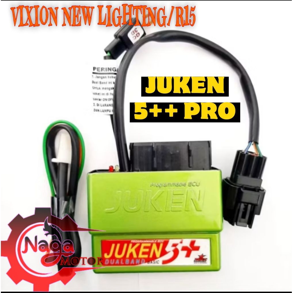 ECU JUKEN 5 ++ PRO BRT VIXION NEW LIGHTING/R15