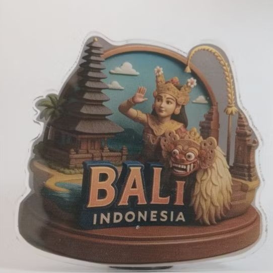 Magnet Kulkas / Tempelan Kulkas / fridge magnet akrilik BALI