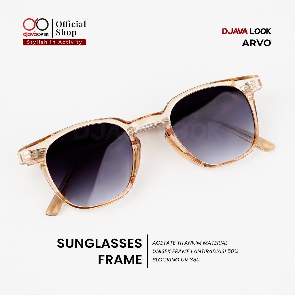 DJAVA OPTIK - Frame Arvo - Kacamata Sunglasses Wanita UV Protection Special Edition Djava Look