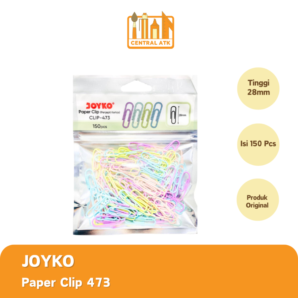 

PAPER CLIP / CLIP KERTAS JOYKO CLIP-473