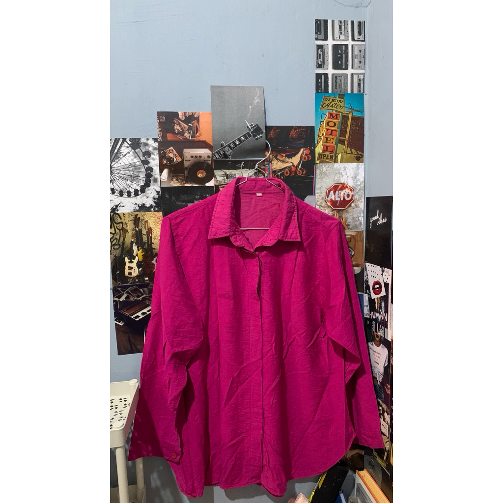 kemeja Pink fanta