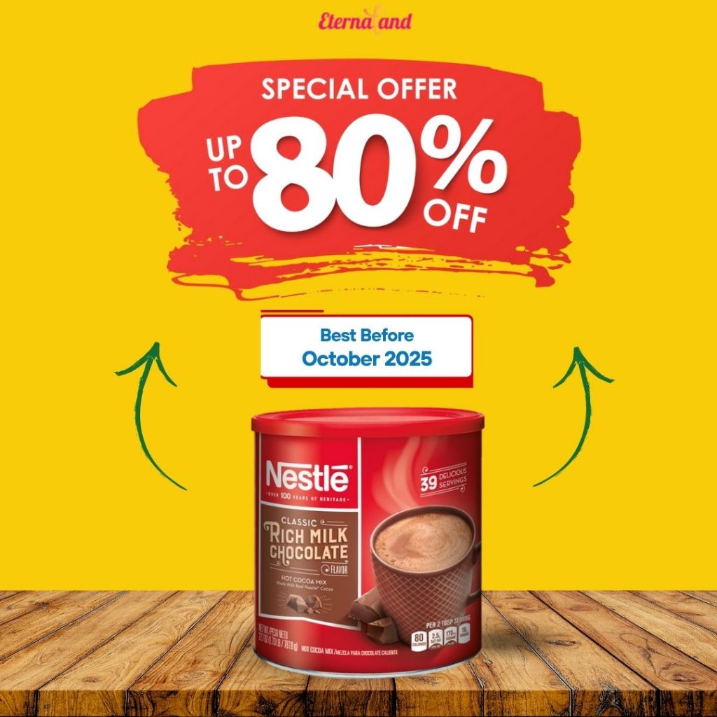 

Nestle Milk Chocolate Hot Cocoa Mix Kaleng