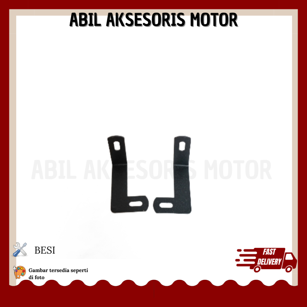 BRACKET LAMPU GENIO BRACKET BREKET DUDUKAN LAMPU TEMBAK D2 LASER FOGLAMP HONDA GENIO