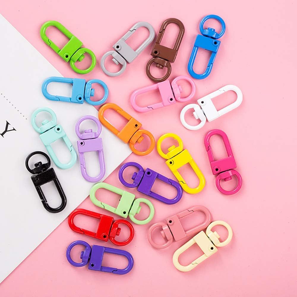 Small Door Buckle Gantungan Lobster Hook Warna Warni Besi Aksesoris Tas Dompet DIY Craft