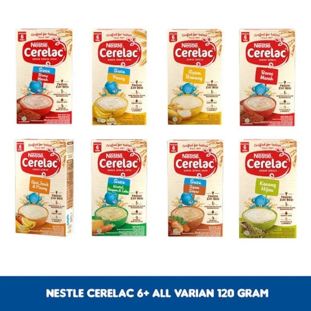 Nestle Cerelac Bubur Sereal Bayi 120gr
