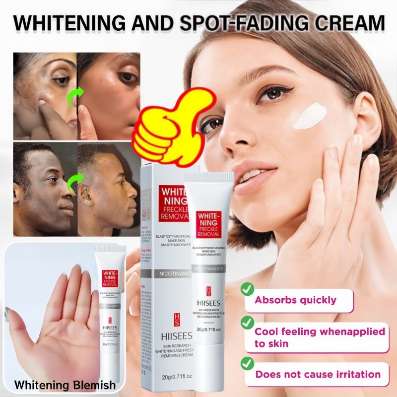 🟥𝑶𝒓𝒊𝒈𝒊𝒏𝒂𝒍🟥Whitening Freckle Cream / Whitening Blemish / Krim Penghilang Flek Hitam / Remove Dark Spo