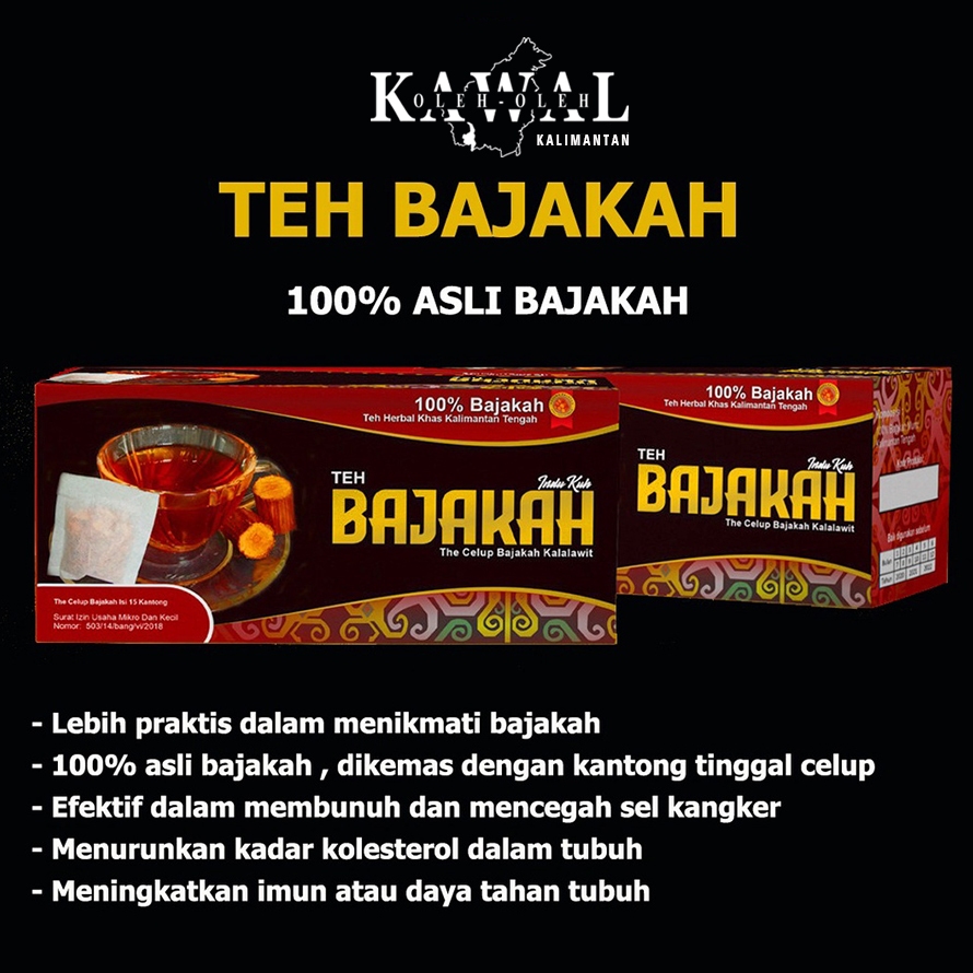 

Teh Celup Bajakah Asli Kalimantan , Teh Celup Bajakah Asli Kalimantan